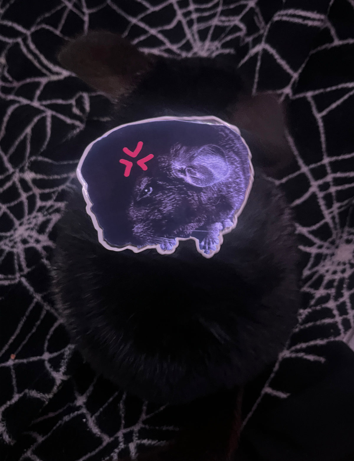 Cranky Chinchilla Sticker