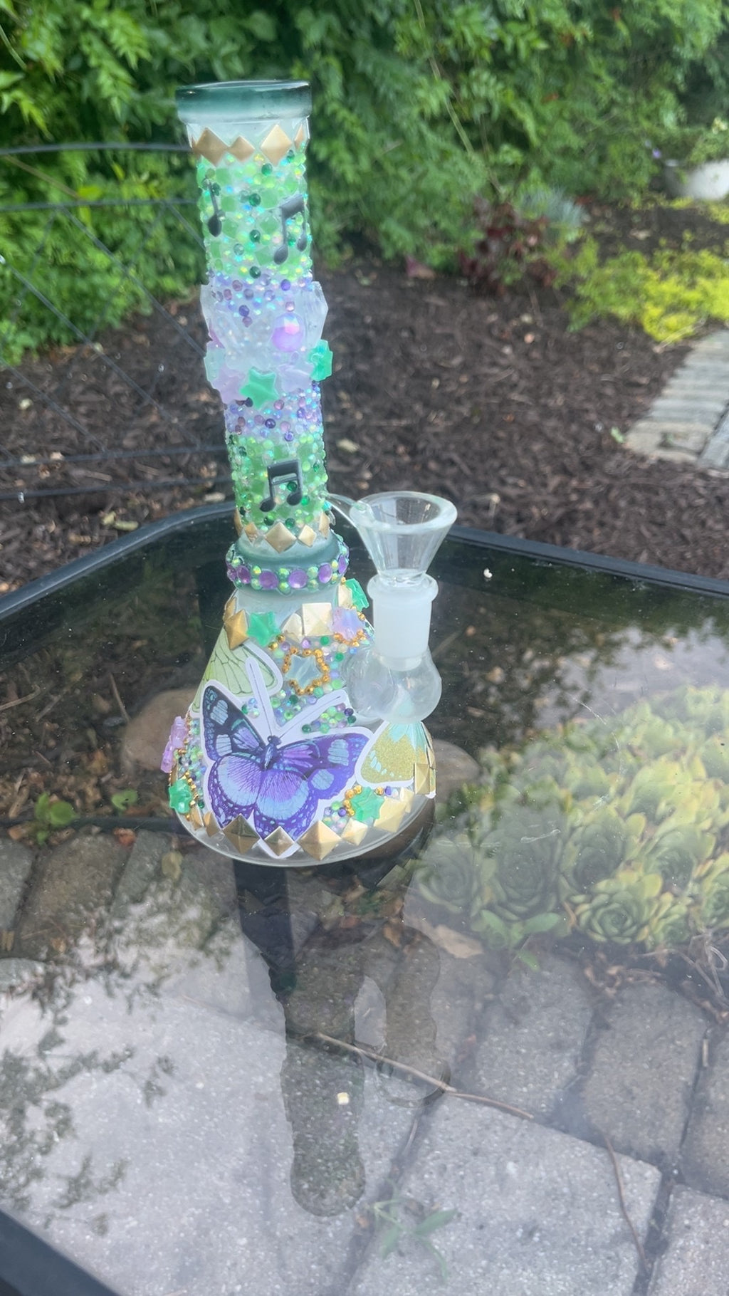 Medium Sized Custom Decorative Bong