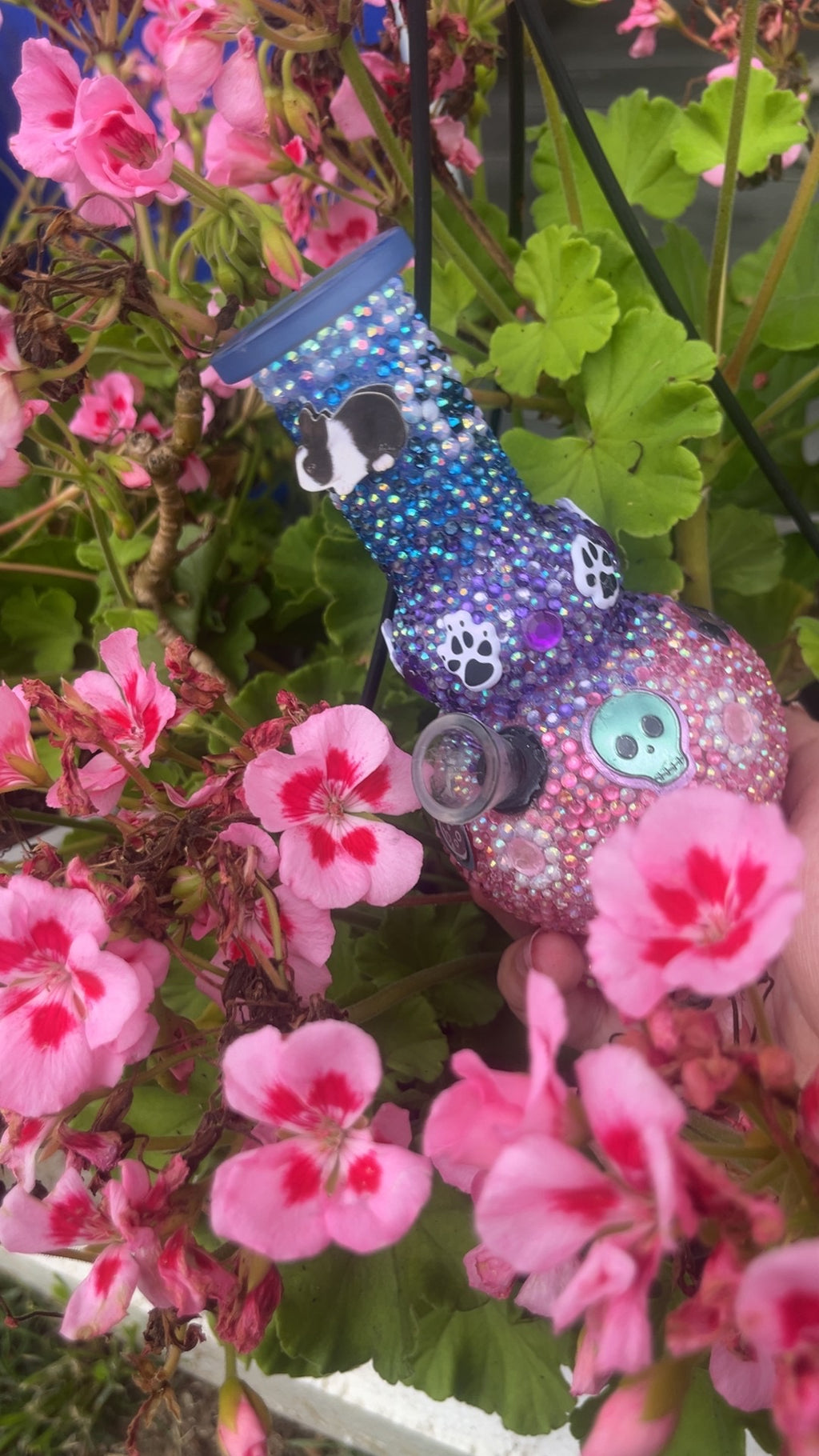 Small Sized Custom Decorative Bong