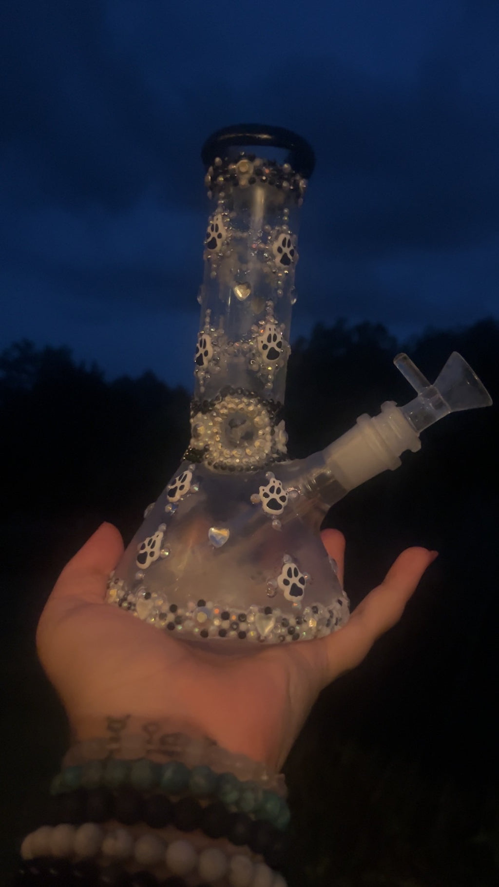 Medium Sized Custom Decorative Bong