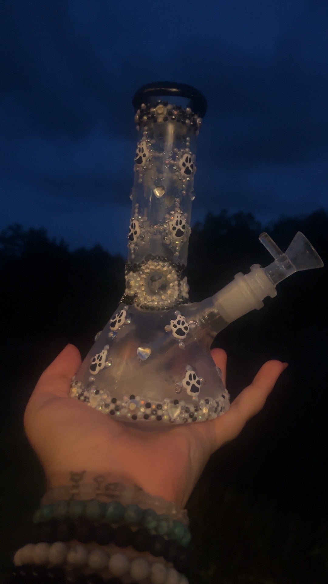 Medium Sized Custom Decorative Bong