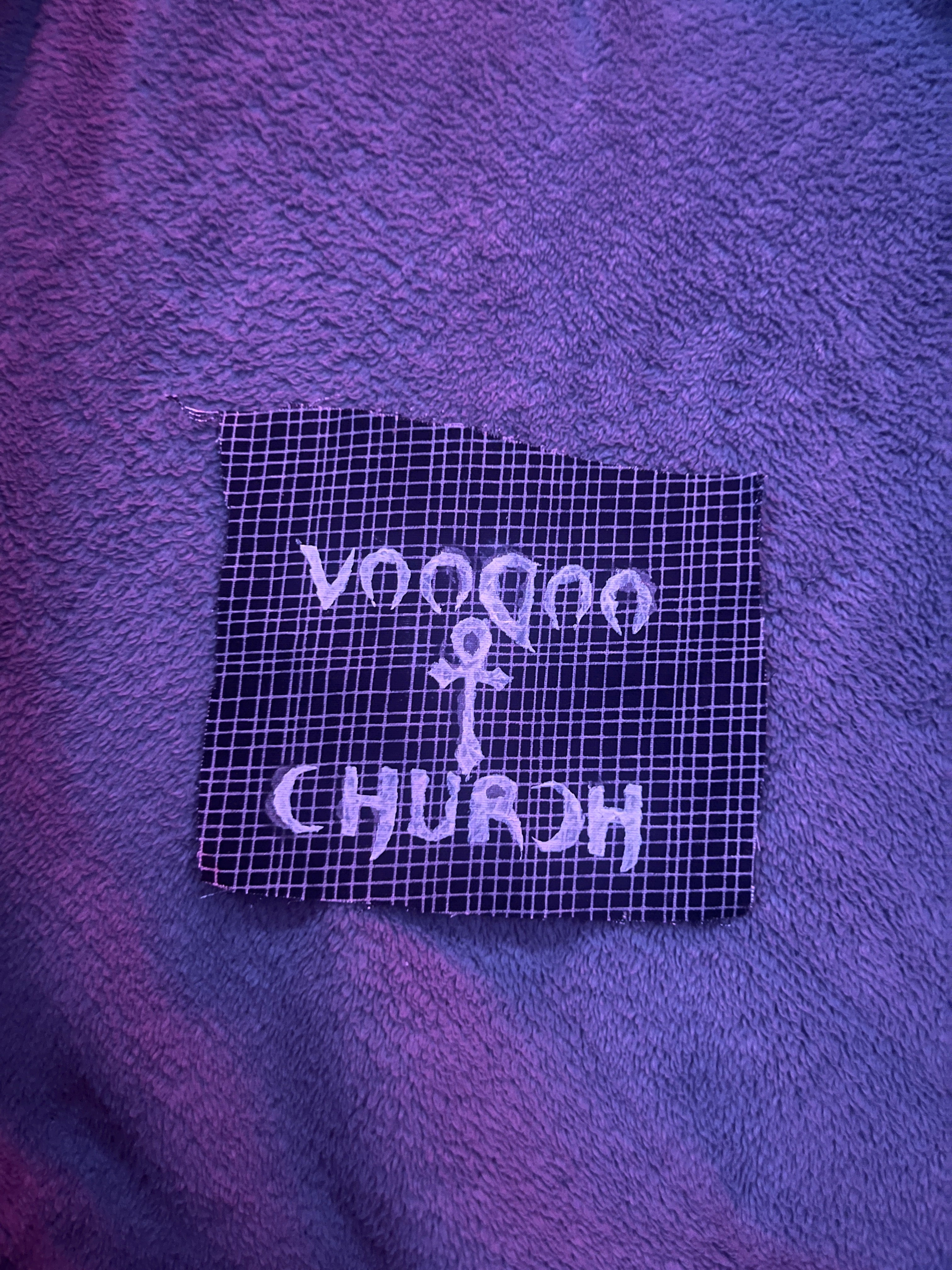 Voodoo Church Ankh Patch
